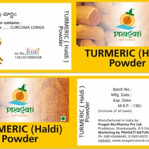 Natural Turmeric ( Haldi Powder) Acts As An Antioxidant & Anti Inflammatory – 250g