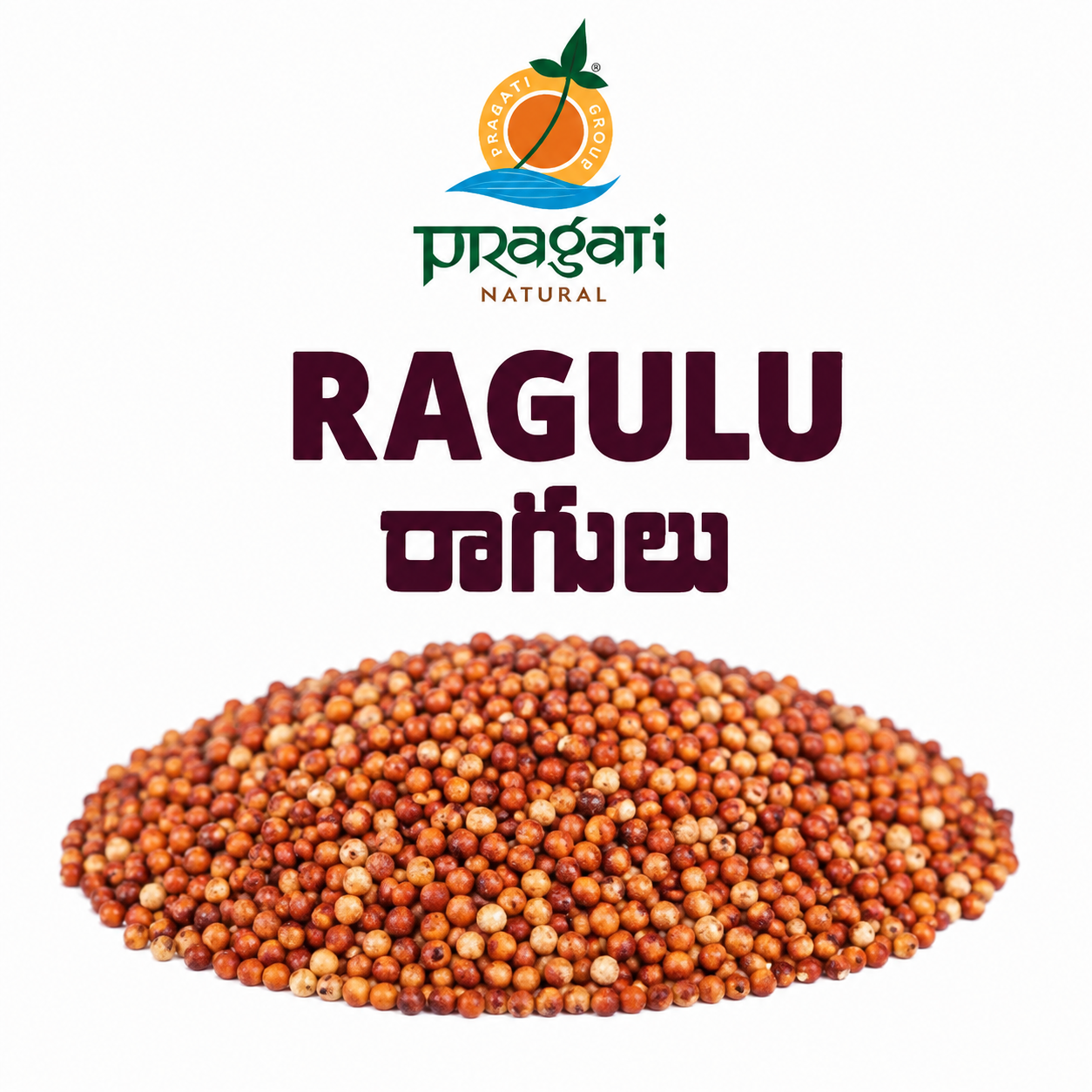 Pragati Natural Raagulu (Finger millet) 1 kg