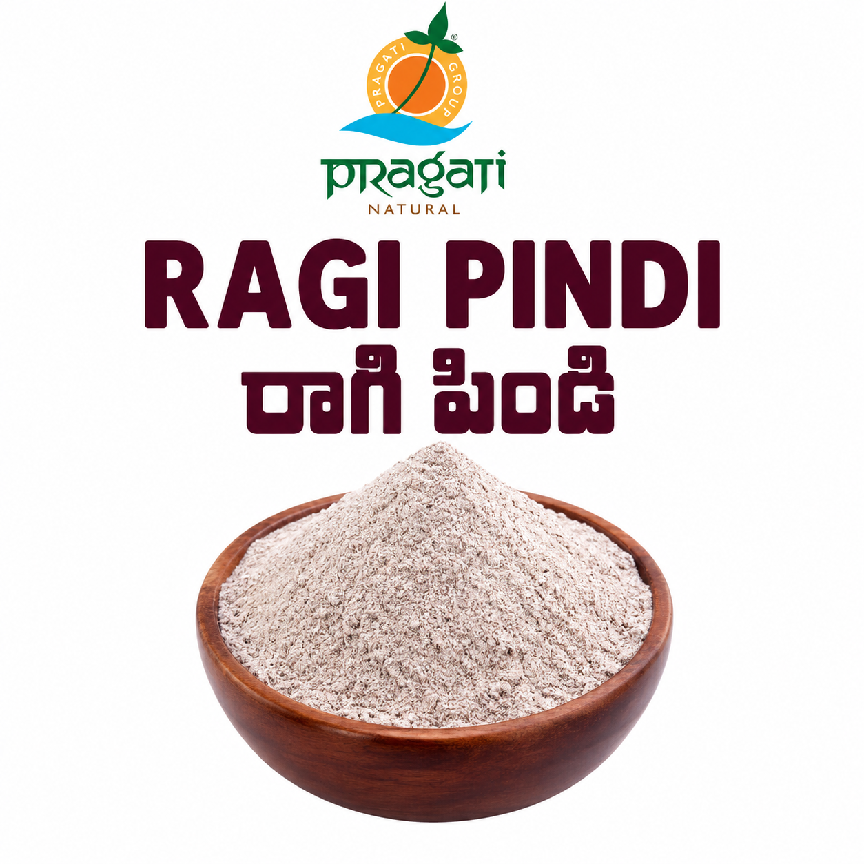 Pragati Natural Raagi Flour (Raagi pindi) 1 kg