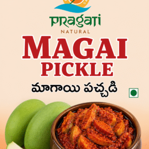 Pragati Natural Mango Pickle (Magaya) 400 gms