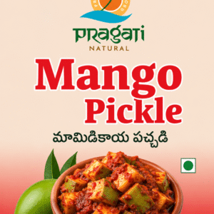 Pragati Natural Mango Pickel( Avakaya ) 400 gram